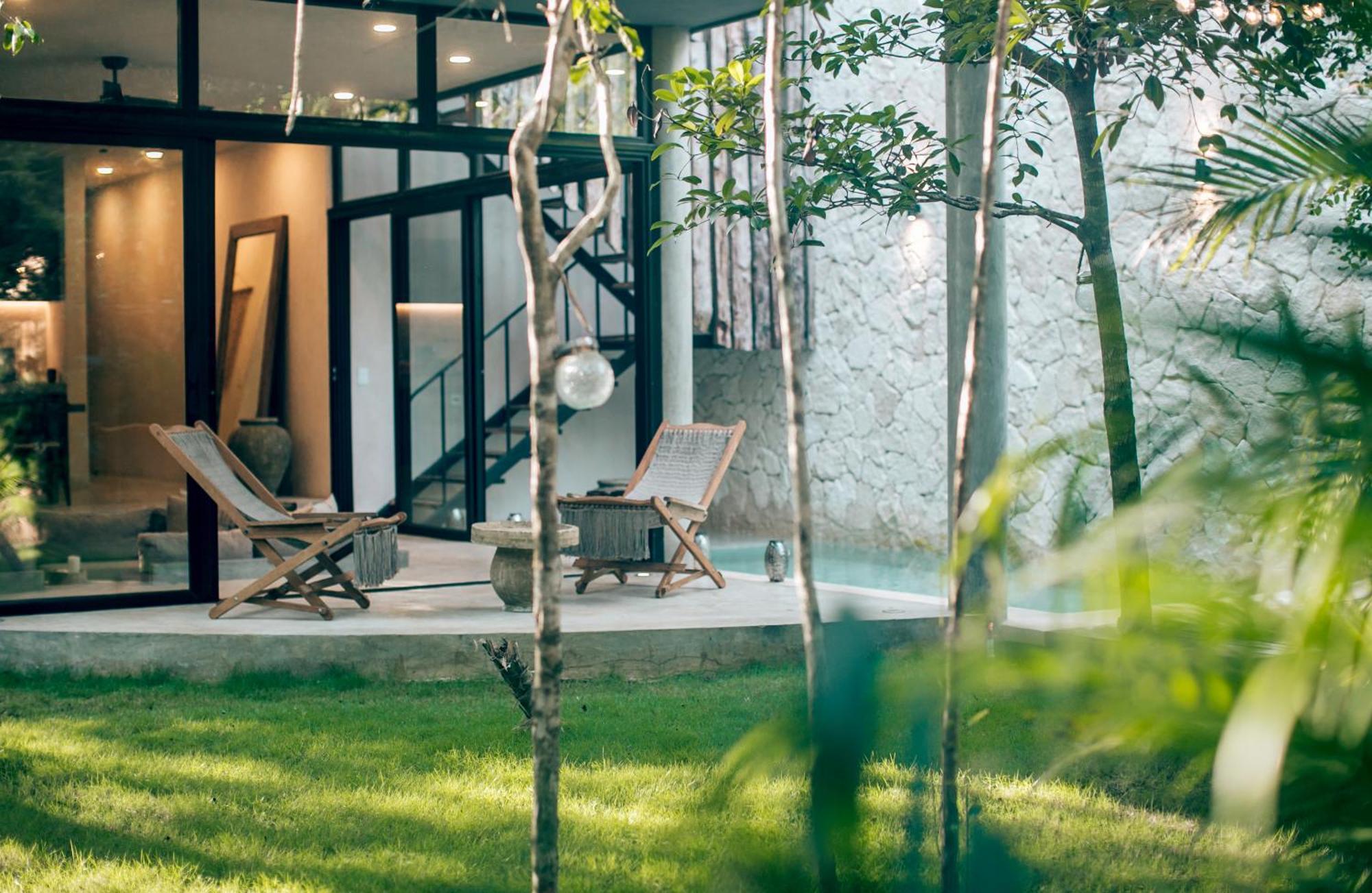Jungle Boho Villa - Private Pool - Concierge 6B トゥルム エクステリア 写真