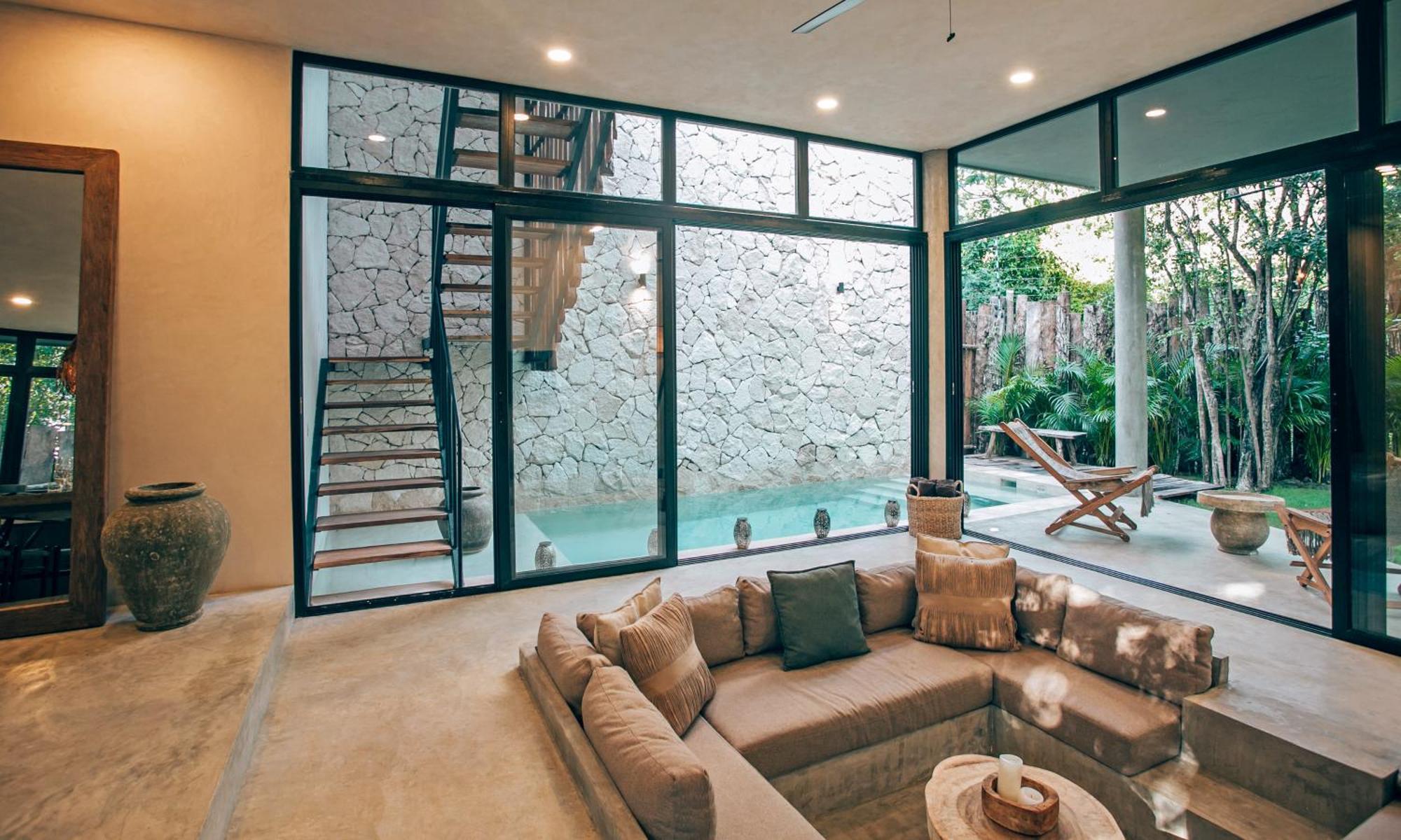 Jungle Boho Villa - Private Pool - Concierge 6B トゥルム エクステリア 写真